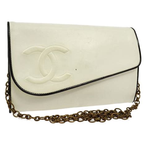 Chanel crossbody bag white